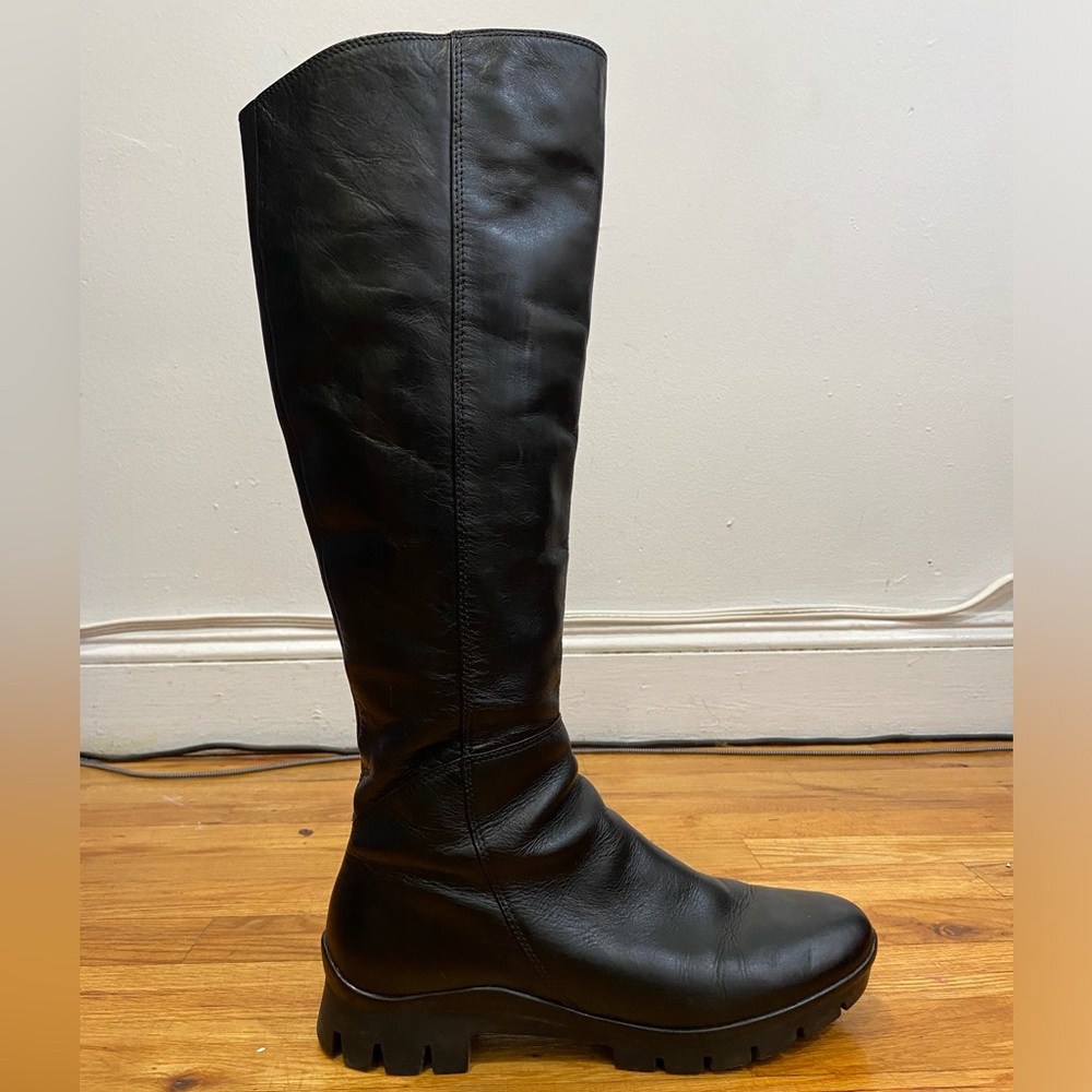 Camper Black Knee-High Boots Size 37